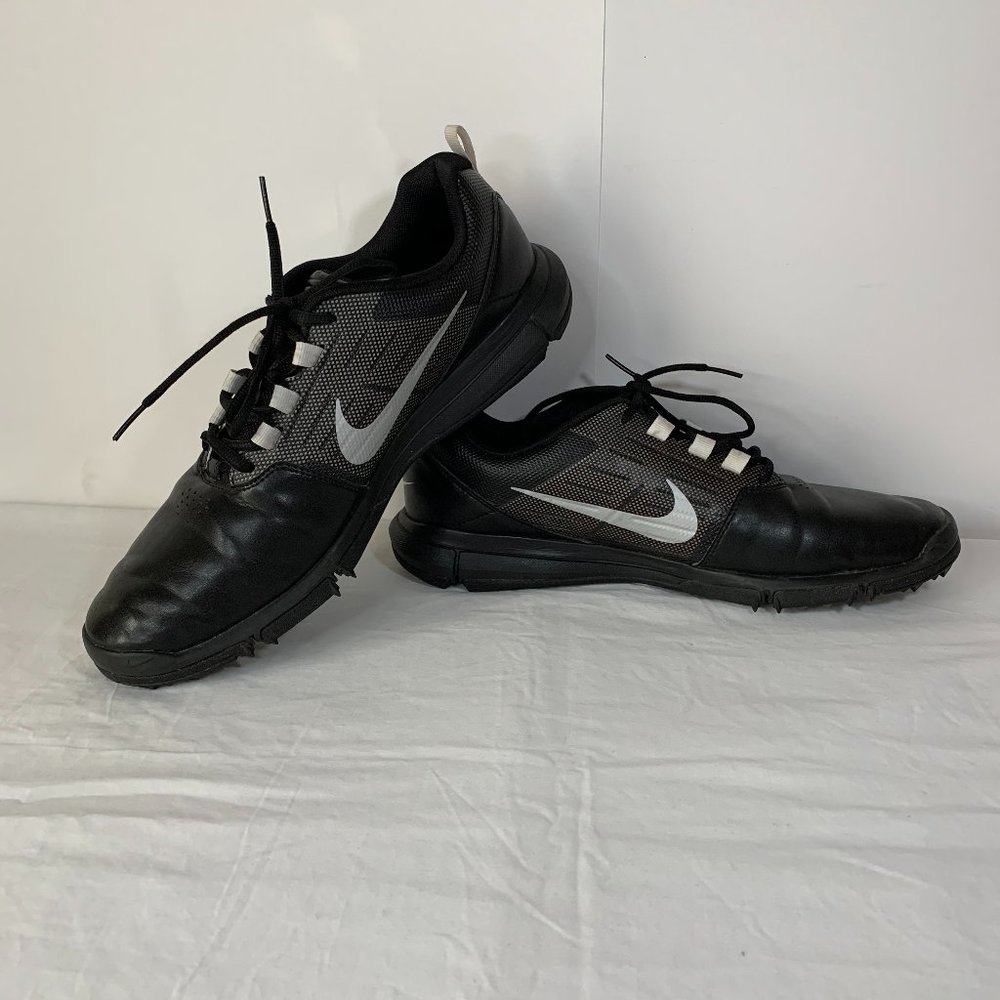 Nike Explorer CTRL Spikeless Golf Shoe Black Grey 704694-001 Mens Size 10.5